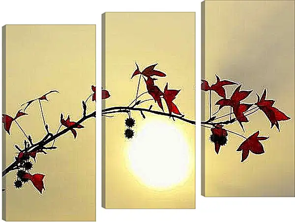 Модульная картина - Осень