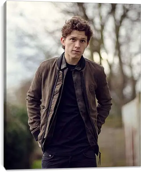 Постер на подрамнике - Том Холланд. Tom Holland