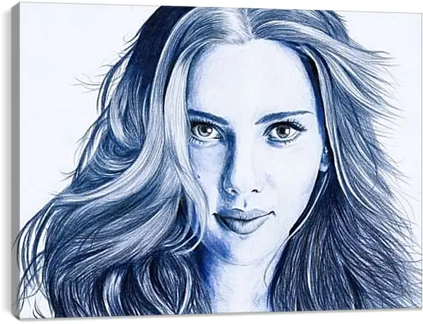 Постер на подрамнике - Скарлетт Йоханссон