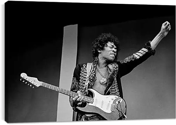 Постер на подрамнике - Джими Хендрикс. Jimi Hendrix