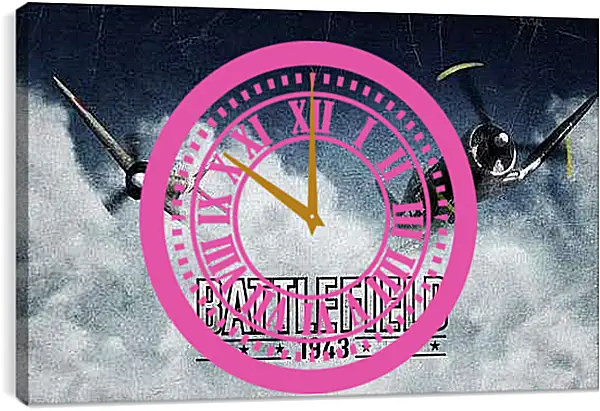 Часы картина - Battlefield 1943