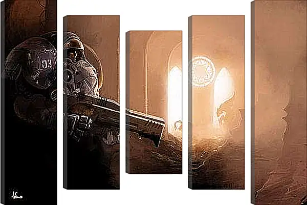 Модульная картина - Starcraft