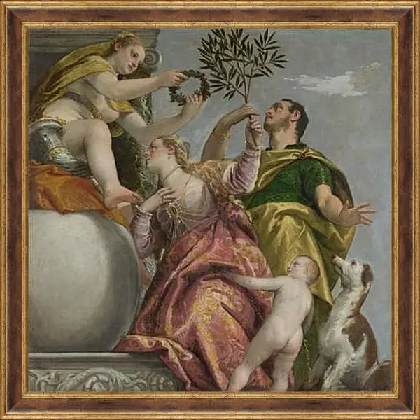 Картина в раме - Happy Union. Паоло Веронезе