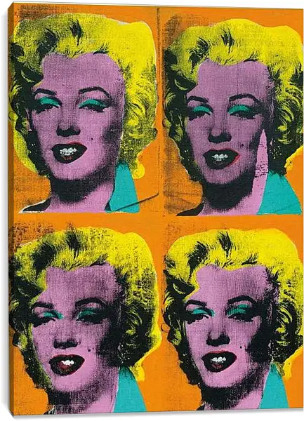 Постер на подрамнике - Мэрилин Монро. Поп-арт