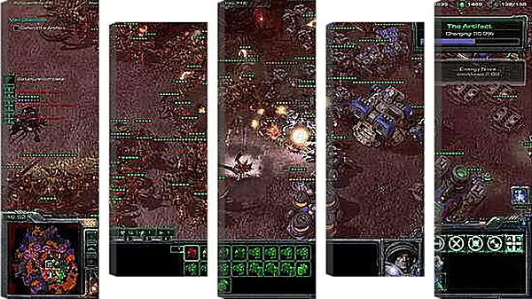 Модульная картина - StarCraft II: Heart Of The Swarm