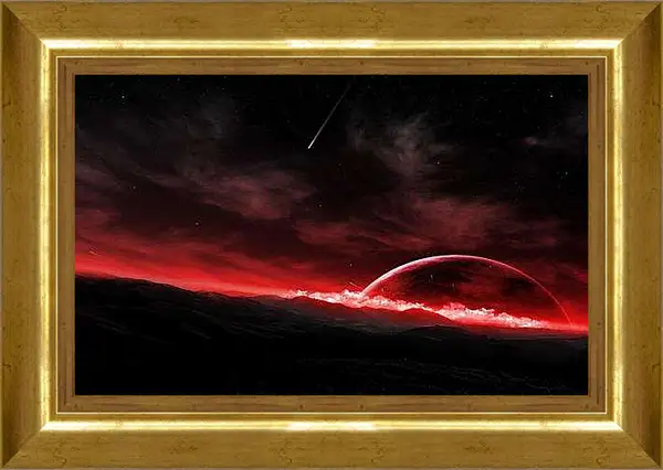 Картина в раме - Космос