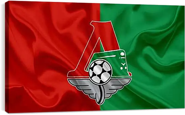 Постер на подрамнике - Эмблема ФК Локомотив Москва