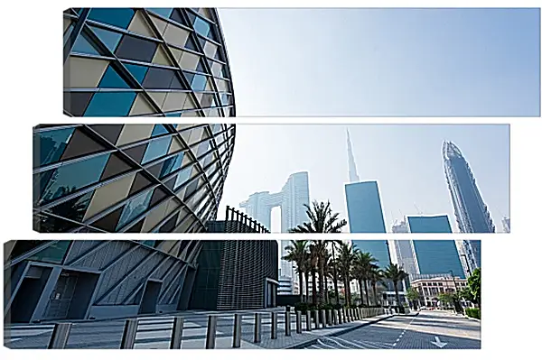 Модульная картина - Coca-Cola Arena. ОАЭ