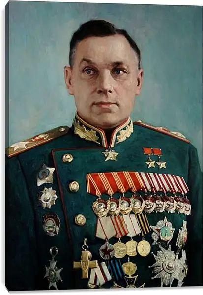 Постер на подрамнике - Константин Константинович Рокоссовский