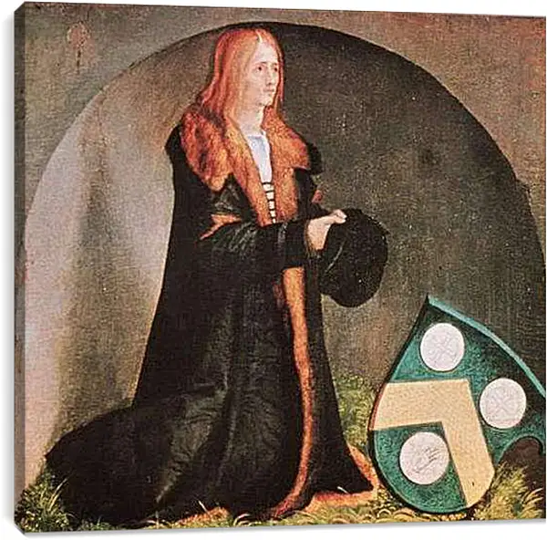 Постер на подрамнике - Jakob Heller. Якоб Хеллер. Альбрехт Дюрер