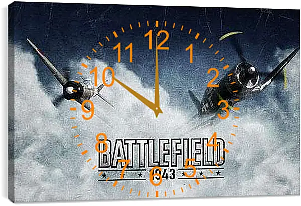 Часы картина - Battlefield 1943