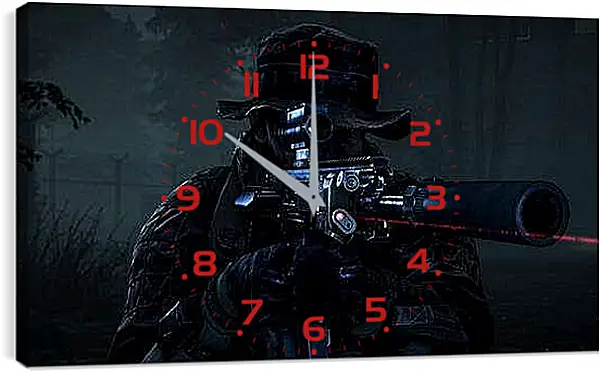 Часы картина - Battlefield 4