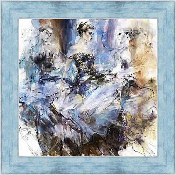 Картина в раме - Подиум