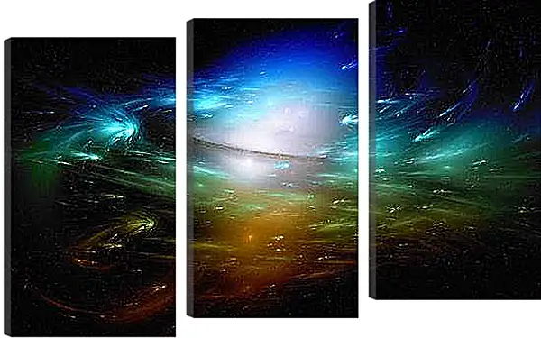 Модульная картина - Космос