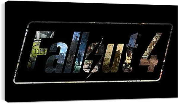 Постер на подрамнике - Fallout 4