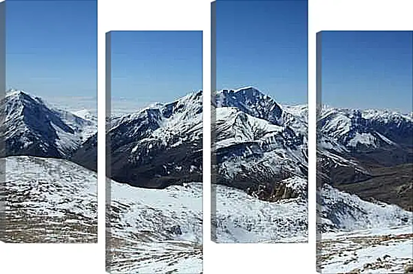 Модульная картина - Гора Базардюзю 2. Дагестан