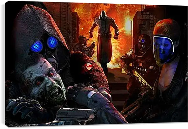 Постер на подрамнике - Resident Evil
