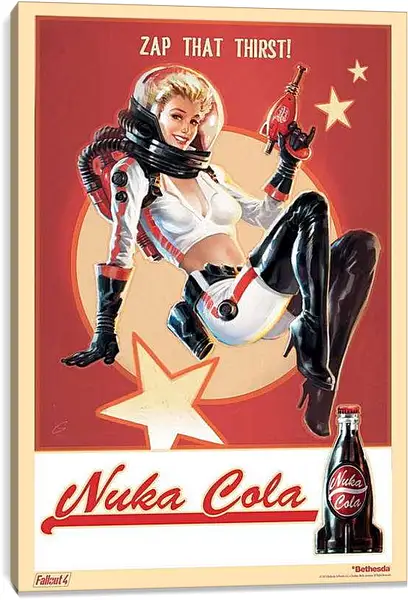 Постер на подрамнике - Fallout