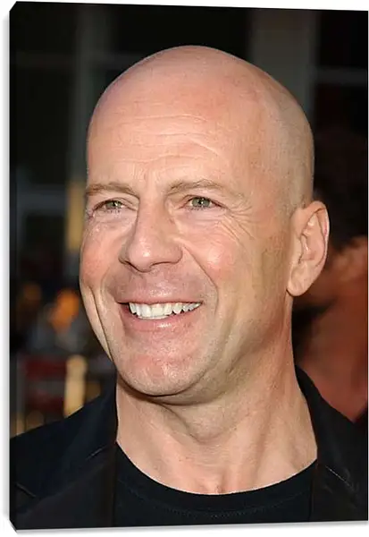 Постер на подрамнике - Брюс Уиллис. Bruce Willis