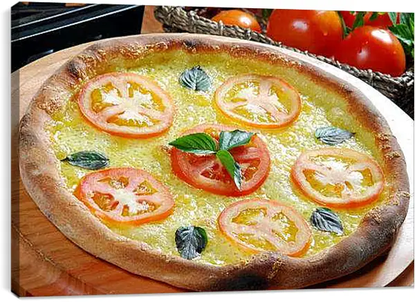 Постер на подрамнике - Пицца. Аромат Италии.