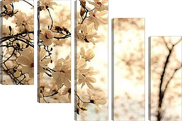 Модульная картина - Яблоня