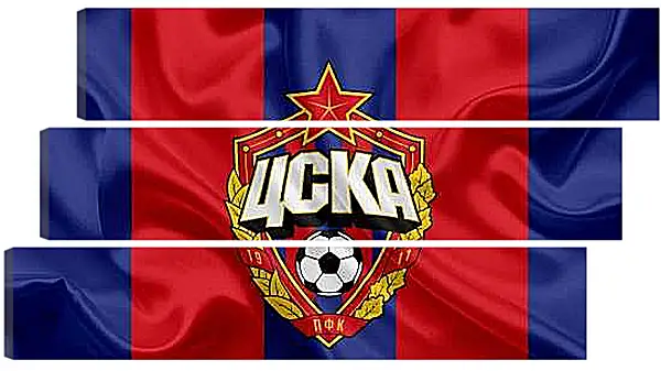 Модульная картина - Эмблема ФК ЦСКА Москва