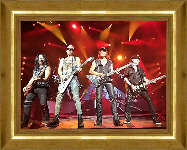 Картина в раме - Скорпионс. Scorpions