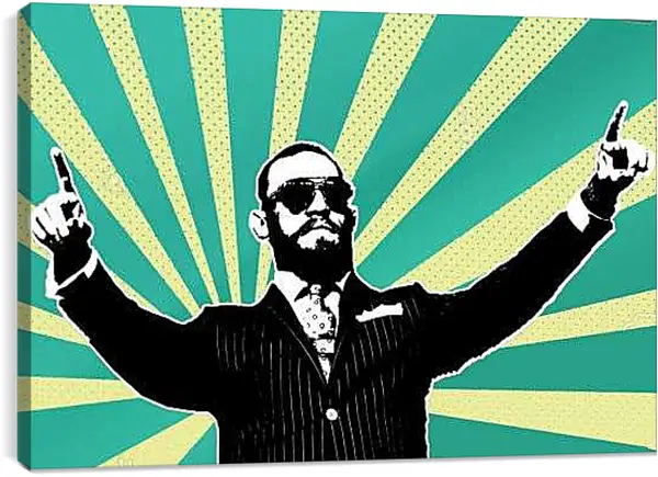 Постер на подрамнике - Макгрегор