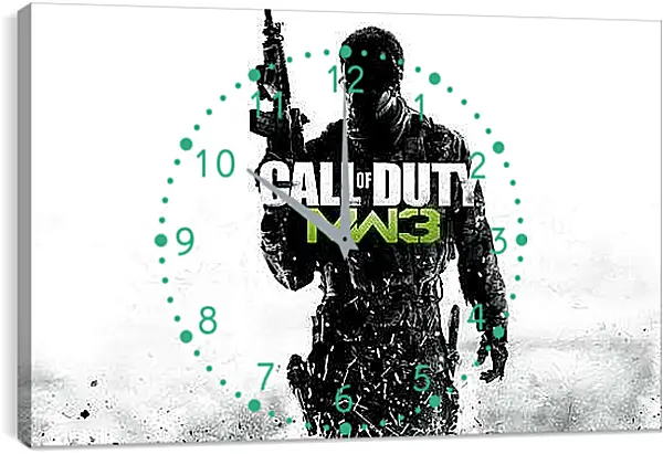 Часы картина - Call Of Duty: Modern Warfare 3