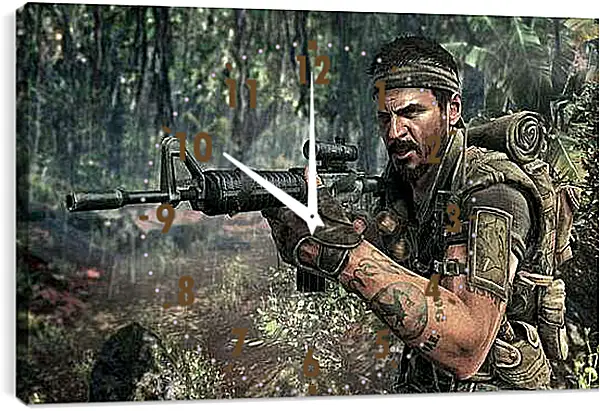 Часы картина - Call Of Duty