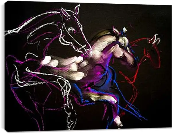 Постер на подрамнике - В движении