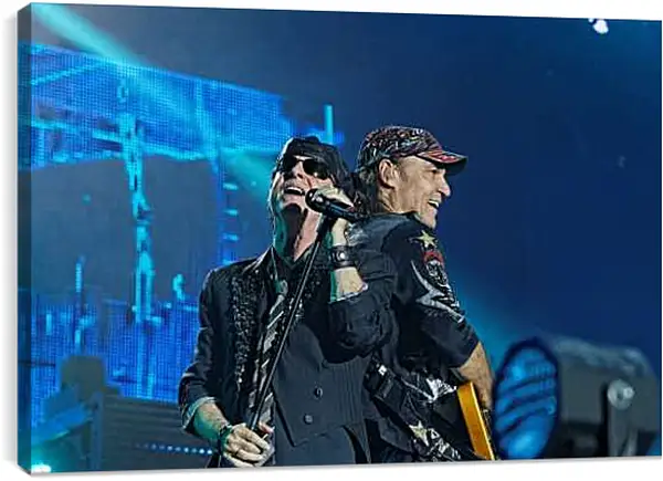 Постер на подрамнике - Скорпионс. Scorpions