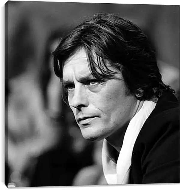 Постер на подрамнике - Ален Делон. Alain Delon