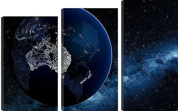 Модульная картина - Космос