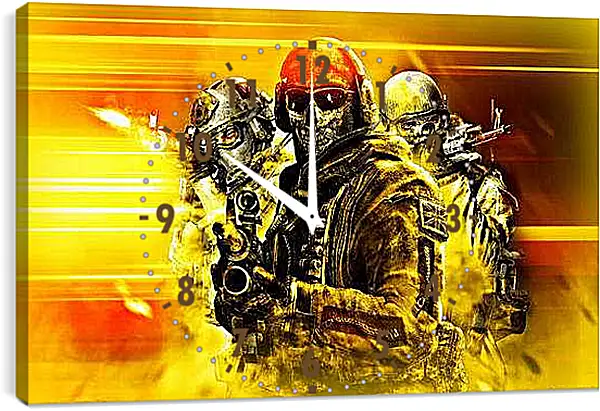 Часы картина - Call Of Duty