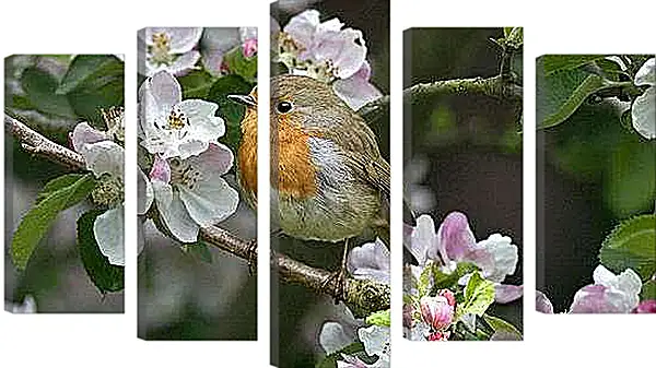 Модульная картина - Весна