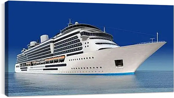 Постер на подрамнике - Корабль