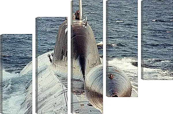 Модульная картина - Подводная лодка