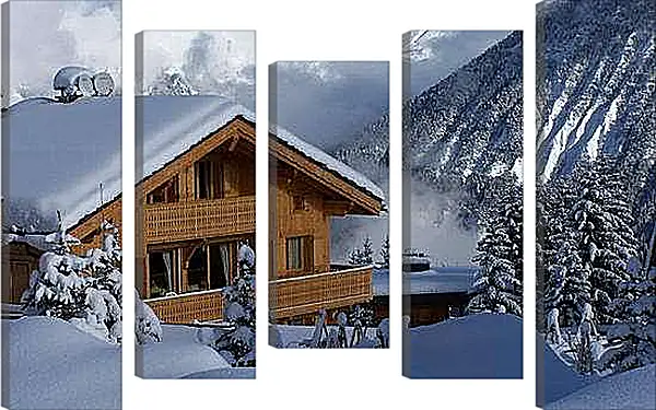 Модульная картина - Зима