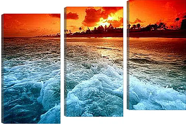 Модульная картина - Вода