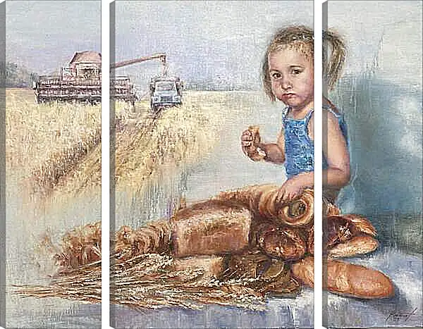 Модульная картина - Праздник хлеба