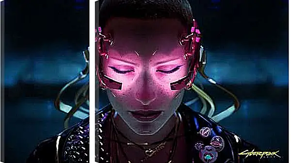 Модульная картина - Cyberpunk 2077
