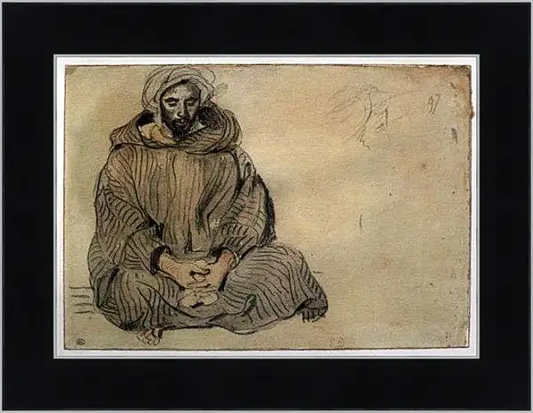 Картина в раме - Sketchbook. Эжен Делакруа