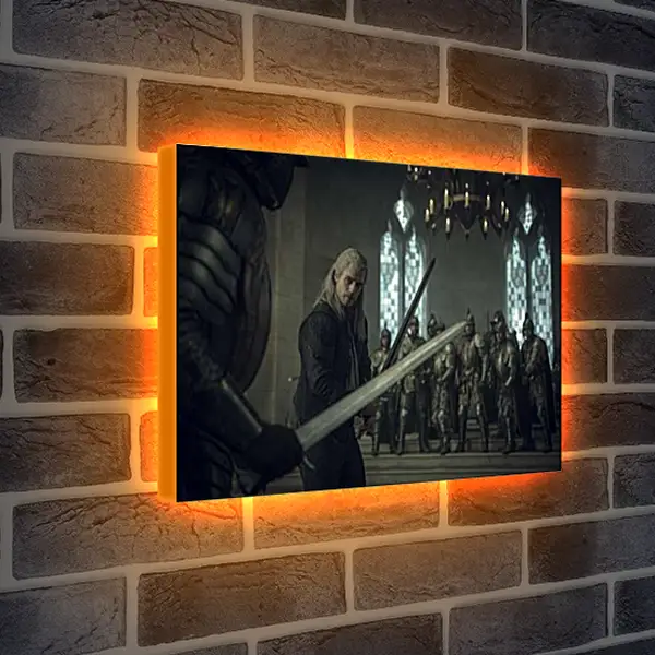 Лайтбокс световая панель - Ведьмак. The Witcher