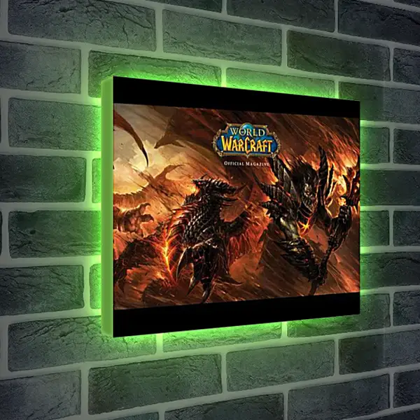 Лайтбокс световая панель - World Of Warcraft