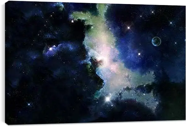 Постер на подрамнике - Космос