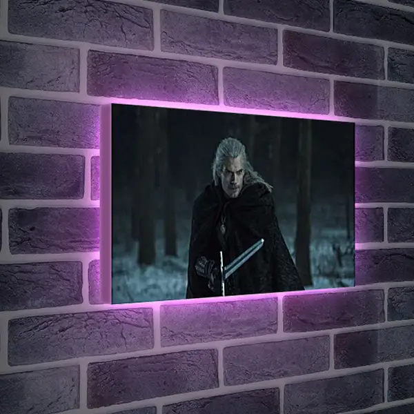 Лайтбокс световая панель - Ведьмак. The Witcher