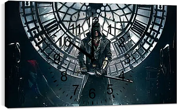 Часы картина - Assasins Creed