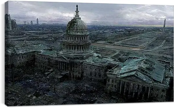 Постер на подрамнике - Fallout 3