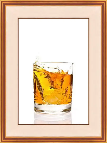 Картина в раме - Бренди. Жидкое Золото.